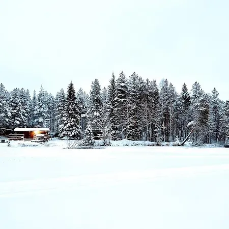 Lapland Northern Lights Cabin - Wooden Sauna Rovaniemi