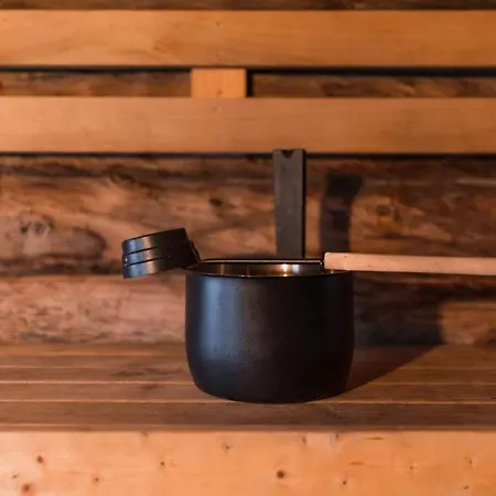 Lapland Northern Lights Cabin - Wooden Sauna Apartment