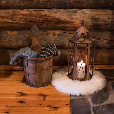 Apartment Lapland Northern Lights Cabin - Wooden Sauna