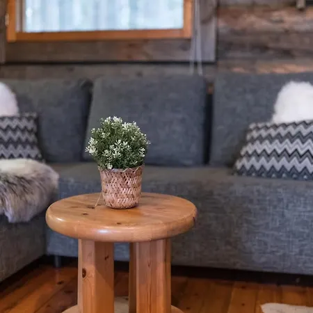 Lapland Northern Lights Cabin - Wooden Sauna Apartment Rovaniemi