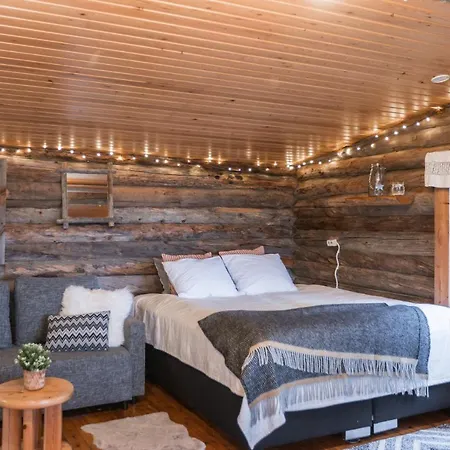 Apartment Lapland Northern Lights Cabin - Wooden Sauna *