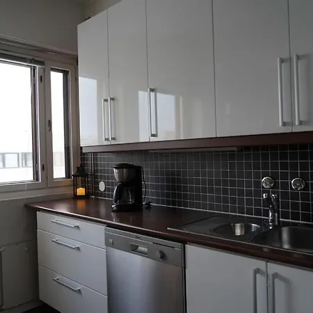 Apartment Cozy And Bright 2-bedroom Washer And Dryer, King Size Bed Rovaniemi