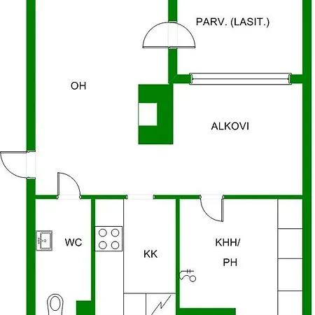 Penthouse With Bicycles - 2 Free Bikes Available Apartment Rovaniemi