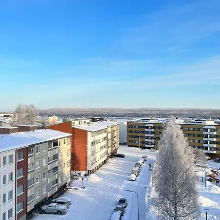 Modern Penthouse Studio With Private Terrace Rovaniemi
