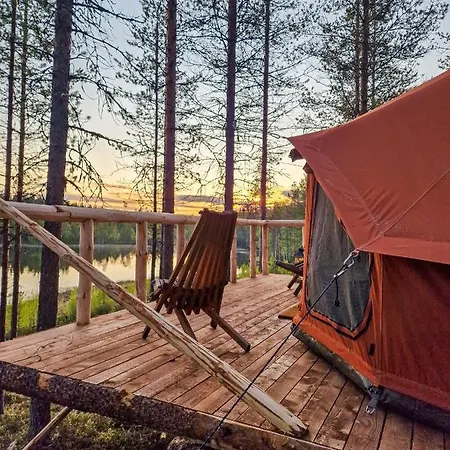 Luxury tent Glamping Laenlammen Tila *