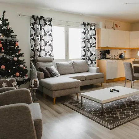 Apartment Paritalohuoneisto Laehellae Joulupukin Pajakylaeae Rovaniemi