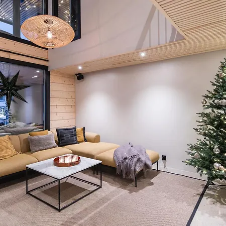 Log Modern Interior Rovaniemi