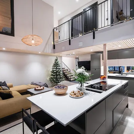 Log Modern Interior