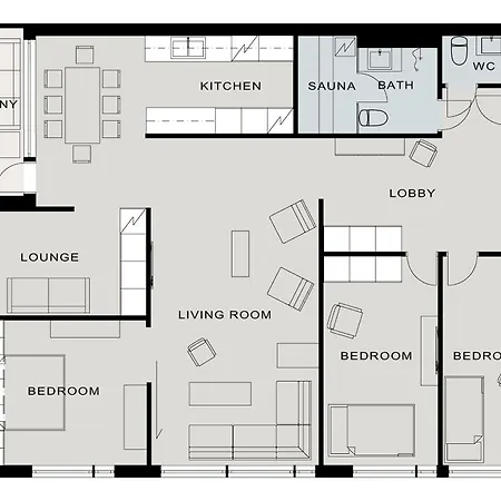 Santa's Luxury 1 Apartment *