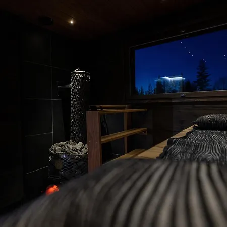 Log House With Sauna&jacuzzi! Apartment