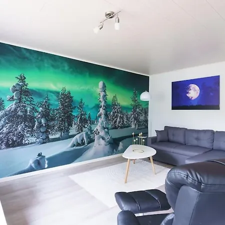 Apartment Terraced House With One Bedroom, Close To Santapark, Rovaniemi