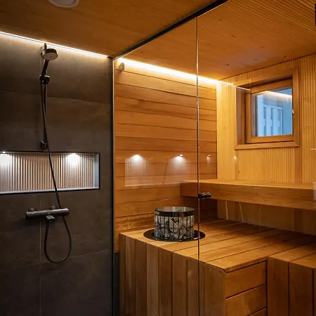 Apartment Aurora With Sauna By Booklapland