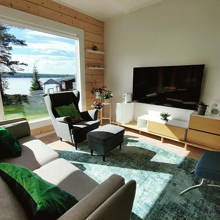 Villa Lakeside Aurora Haven Modern 3br Family Espace Rovaniemi