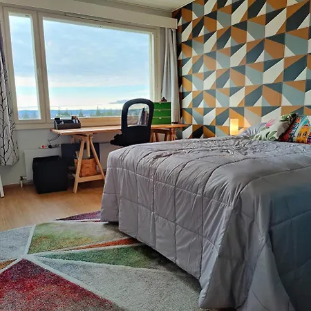 Spacious Penthouse With A View & Character Apartment Rovaniemi