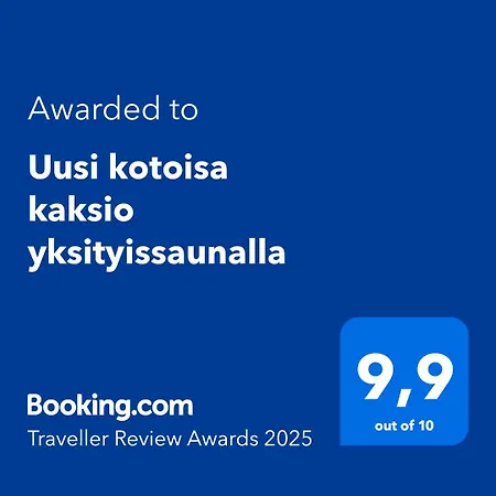 Uusi Kotoisa Kaksio Yksityissaunalla Apartment Rovaniemi
