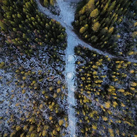 Aurora Igloo Fireplace-heated Tents In A Secret Forest With Private Jacuzzi And Shared Sauna Bathroom And Dog Friendly Luxury tent