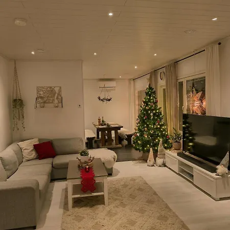 Apartment Korento - Private House With Warm Hut & Sauna Rovaniemi