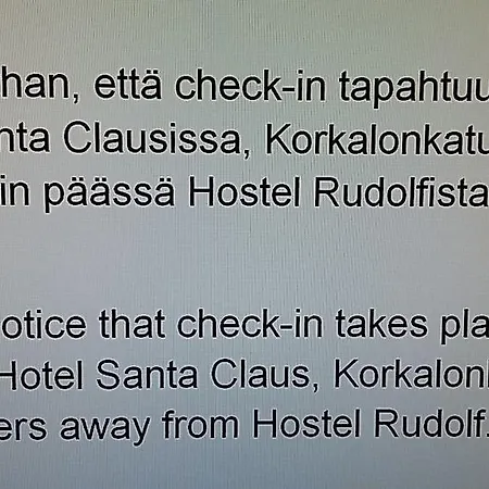 Santa's Rudolf Hotel Rovaniemi